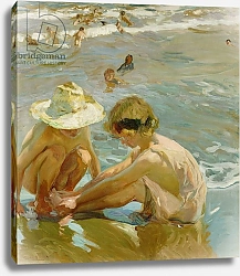 Постер Соролья-и-Бастида Хоакин The Wounded Foot, 1909