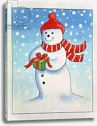 Постер Хамер Лавиния (совр) Snowman's Christmas Present