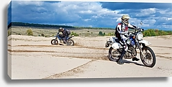 Постер Два мотоциклиста 2