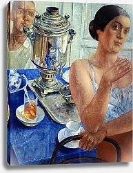 Постер Петров-Водкин Кузьма At the Samovar, 1926