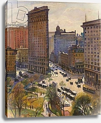 Постер Халперт Самуэль The Flatiron Building, 1919