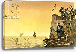 Постер МакКоннел Джеймс Departure of James II