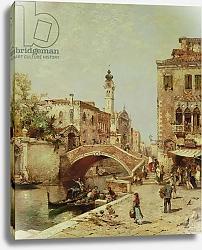 Постер Ютенбергер Франц Santa Catarina Canal, Venice