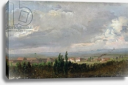 Постер Даль Йоханн Thunderstorm Near Dresden, 1830