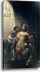 Постер Гойя Франсиско (Francisco de Goya) St. Hermengild in Prison, c.1799