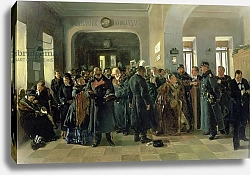 Постер Маковский Владимир The Collapse of a Bank, 1881