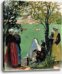 Постер Дени Морис The Sacred Spring in Guidel, c.1905