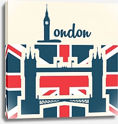 Постер Лондон, символы Англии 6
