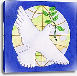 Постер Тодд Тони (совр) Dove of Peace, 2005