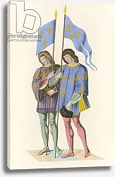 Постер Шоу Анри (акв) Heralds Announcing the Death of Charles VI to his Son, c 1500