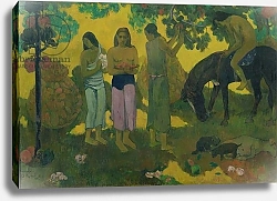 Постер Гоген Поль (Paul Gauguin) Rupe Rupe, 1899