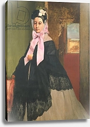 Постер Дега Эдгар (Edgar Degas) Therese de Gas, sister of the artist, later Madame Edmond Morbilli, c.1863