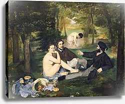 Постер Мане Эдуард (Edouard Manet) Dejeuner sur l'Herbe, 1863 12