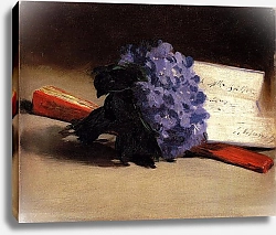 Постер Мане Эдуард (Edouard Manet) Букет фиалок