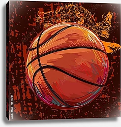 Постер Баскетбольный мяч 5