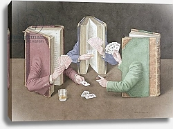Постер Уолстенхолм Джонатан (совр) The Card Players, 2004