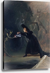 Постер Гойя Франсиско (Francisco de Goya) A Scene from 'The Forcibly Bewitched'