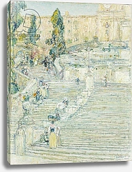 Постер Хассам Чильд The Spanish Stairs, Rome, 1897