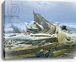 Постер Фридрих Каспар (Caspar David Friedrich) The Polar Sea, 1824