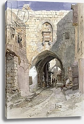 Постер Вернер Карл David's Strasse, Jerusalem, 1862