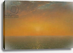 Постер Кенсетт Джон Фредерик Sunset on the Sea, 1872