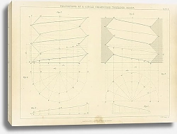 Постер Projections of a Single Triangular Threaded Screw 1