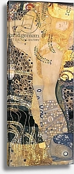 Постер Климт Густав (Gustav Klimt) Water Serpents I, 1904-07
