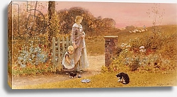 Постер Ллойд Томас Evening, 1895