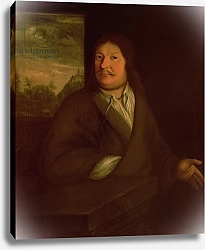 Постер Школа: Немецкая 17в Portrait of Johann Ambrosius Bach, 1685