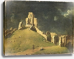 Постер Ричардс Джон Corfe Castle, Dorset, 1764