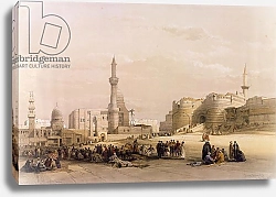 Постер Робертс Давид The Entrance to the Citadel of Cairo, from 
