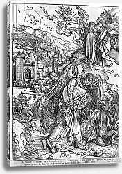 Постер Дюрер Альбрехт Scene from the Apocalypse, Latin edition, 1511 3