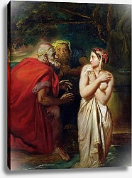 Постер Чассеро Теодор Susanna and the Elders, 1856