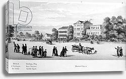 Постер Школа: Немецкая школа (19 в.) View of Munich, 1869