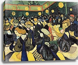 Постер Ван Гог Винсент (Vincent Van Gogh) The Dance Hall at Arles, 1888