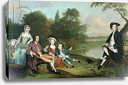 Постер Девис Артур A family of Anglers, 1749