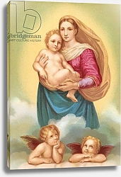 Постер Рафаэль (Raphael Santi) The Sistine Madonna