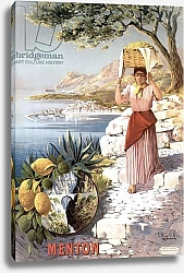 Постер Хьюго Алесси Poster for Menton, city of lemon, c.1900