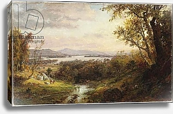Постер Кропси Джаспер View of the Hudson, 1883