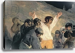 Постер Гойя Франсиско (Francisco de Goya) Execution of the Defenders of Madrid, 3rd May, 1808, 1814 2