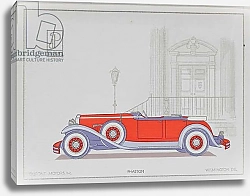 Постер Школа: Американская 20в. DuPont Motor Cars: Phaeton, 1921