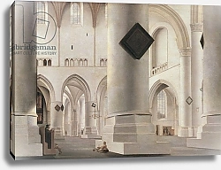 Постер Саенредам Питер Interior of the Grote Kerk, Amsterdam, c.1637