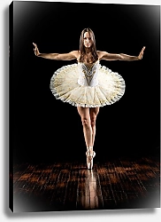 Постер Балерина на цыпочках