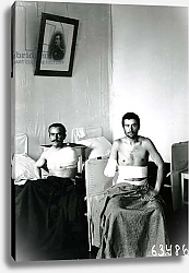 Постер Wounded soldiers in a military hospital, St Petersburg