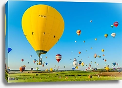 Постер Франция, Лотарингия. Фестиваль воздушных шаров №2