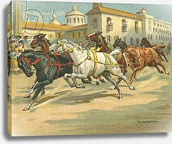 Постер Байлс Уильям Races Historic and Modern, Riderless Horse Races in Italy