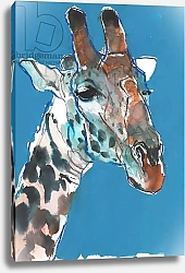 Постер Адлингтон Марк (совр) Bull Masai Giraffe, 2018,