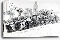 Постер Шарф Джордж (грав) Digging a hole for the foundations of the Royal College of Surgeons, 1834