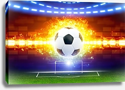 Постер Футбольный мяч