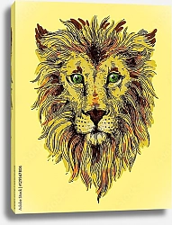 Постер Зеленоглазый лев